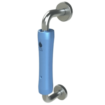 picture of Purehold PULL - Antibacterial Door Handle Cover - Blue - [PL-PULL-BLU]