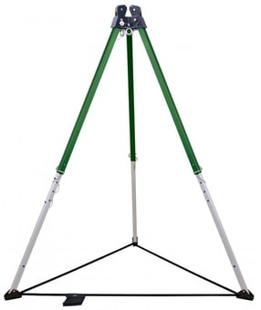 picture of Kratos 7 ft Tripod With Double Head-Mounted Pulley - ATEX Approved - [KR-FA6010100]