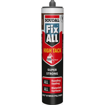 picture of Soudal Fix ALL High Tack - Brown - 290ml - [DK-DKSD119270]