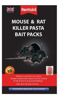 Picture of Rentokil Mouse & Rat Killer Pasta Bait Packs - 10 Sachet - [RH-FMR52]