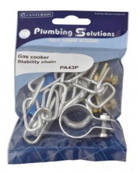 Picture of Gas Cooker Stability Chain - Steel Zinc Plated - CTRN-CI-PA43P