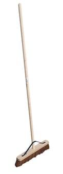 picture of ProSolve Soft Coco Broom 18 Inch C/W 5' Wooden Handle - [PV-PVBRO18C5B]