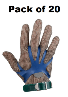 picture of Detectable Blue Glove Tensioner - Pack of 20 - DT-476-X58-P01