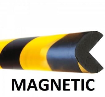 picture of Moravia 1000mm Yellow/Black Magnetic Traffic-line Edge Protection - Right Angle 30/30mm - [MV-422.24.979]