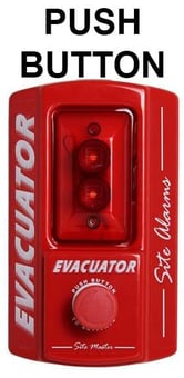 picture of FMC - Evacuator Sitemaster - Push Button Alarm - Powerful 110dB sounder - [FMC-EVA-SMPB]