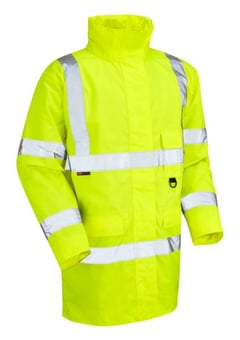 Picture of LEO Hi-Vis Yellow Parka Jacket Class 3 - LE-A01-Y