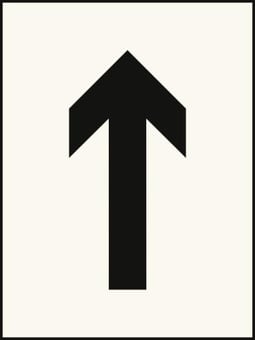 picture of Arrow Symbol Stencil (400 x 600mm) - SCXO-CI-9539J