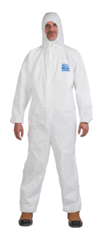 picture of Gravitas ViGuard Ultra Laminate Coverall - Chemical Protection Type 5/6 - White - EXO-VC6701 - (NICE)