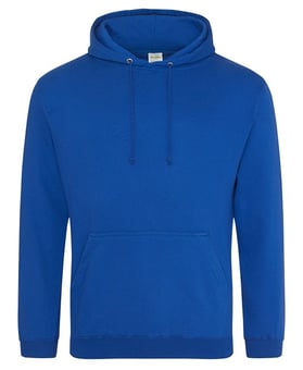 picture of Just Hoods Awdis College Hoodie Royal Blue - RLW-JH001ROYA