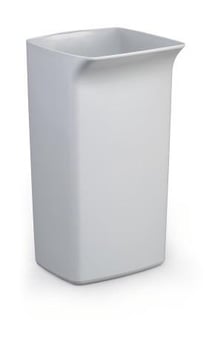 picture of Durable - DURABIN 40 L Waste Bin Square - Grey - 605 x 310 x 340mm - [DL-1800798050]