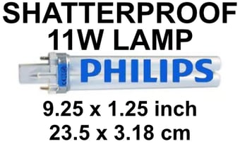 picture of Philips BL368 11 Watts Lamp For Fly Killers - [BP-LL11WS-P]