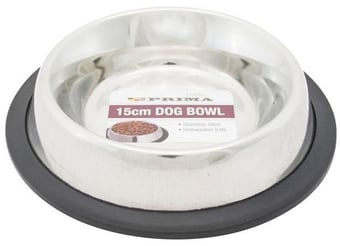 picture of Prima Anti-Skid Stainless Steel Dog & Cat Dish 8oz - [PD-17005C] - (DISC-R)