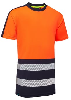 picture of Supertouch Essentials Hi Vis Eco CoolAir T-Shirt - Orange - ST-SHV-352D1