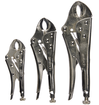picture of Amtech 3 Piece Locking Grip Plier Set - [DK-C1670]