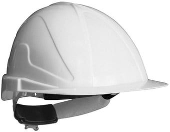 Picture of Climax - Tirreno TXR White Safety Helmet - With Wheel Ratchet - Non Vented - [CL-TXR-W]
