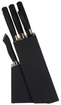 picture of Corsico Fringed Knife And Scissor Set Gold 11 Piece - [PRMH-BU-X0907X111]