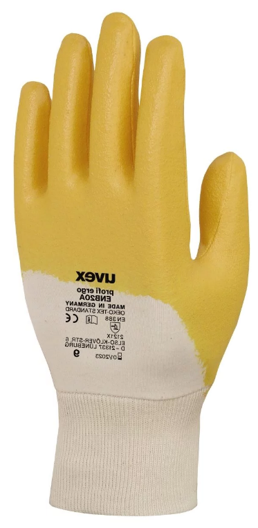 Uvex Profi Ergo ENB20A Nitrile Rubber Safety Gloves - TU-60147 - (DISC-R)