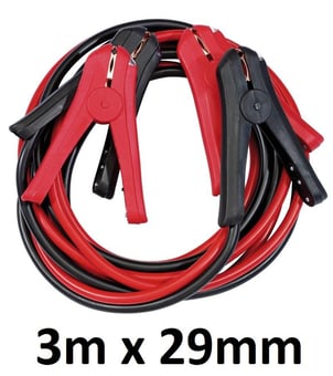picture of LED Booster Cables - 3m x 29mm - With Zip Bag - [DO-91886]