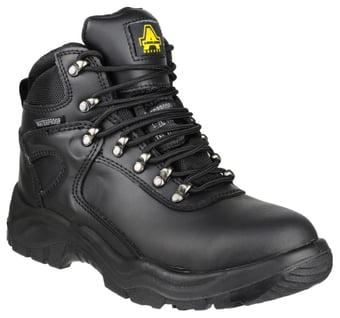 Picture of Amblers FS218 Waterproof Lace Up Black Safety Boot S3 WR SRC - FS-18258-27032