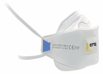 Picture of ERA 9210 FFP2 V NR D Tri-fold Disposable Valved Mask - Single - [ER-9210S]
