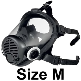 picture of Willson Optifit Twin Full Face Mask Respirator - EN 136 - Medium - [HW-1715241] - (LP)