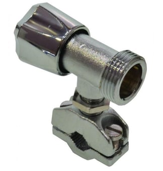 picture of 15mm CP Self Cutting Appliance Stop Valve - CTRN-CI-PA05P