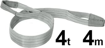 picture of LashKing - Polyester Webbing Sling - 4t W.L.L - Length: 4mtr - EN11492-1:2000 - [GT-DWS4T4M]
