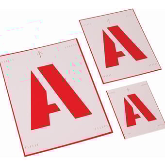 Picture of ProSolve Stencil Kit 6 Inch - A-Z - [PV-SK6A-Z]