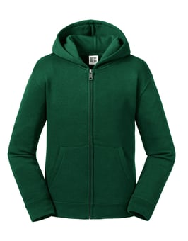 picture of Russell Children's Authentic Hooded Jacket Bottle Green - Age 13-14 Years - [BT-R266B-BGR-1314]