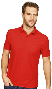 picture of Casual Classics Original Tech Pique Red Polo - AP-C150RED