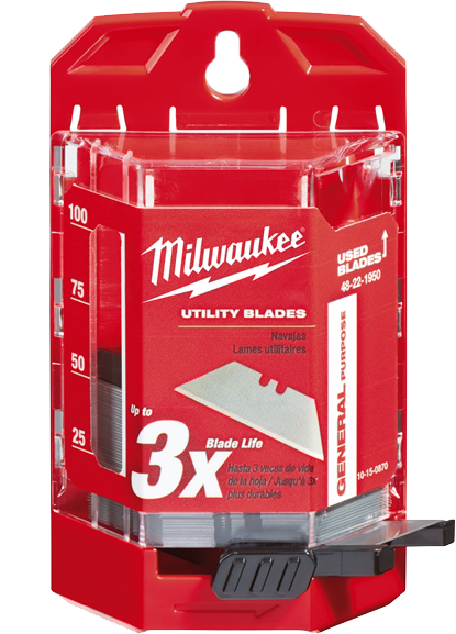 Milwaukee - Knife Blades Bulk - Pack of 50 - [TB-MIL48221950] - (DISC-W)