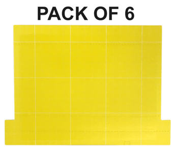 picture of Insect-a-clear Glue Board for Vulcan Yellow - Pack of 6 - [BP-MGLTR3-Y]