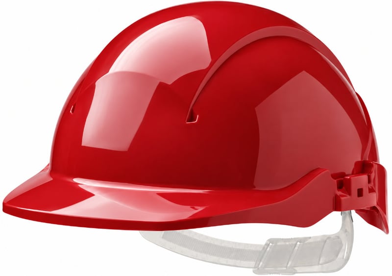 Centurion - Concept Red Safety Helmet - Non-Vented - Slip Ratchet - [CE-S09CRA]