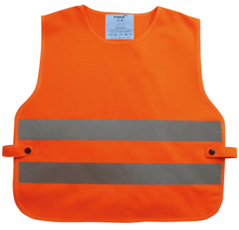 picture of Yoko Hi-Vis Children's 2 Band Tabard - Hi-Vis Orange - [IH-HVS269CH-HVO] - (DISC-W)