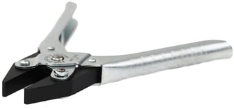 picture of Maun Smooth Jaws Flat Nose Parallel Plier Return Spring 200 mm - [MU-4871-200]