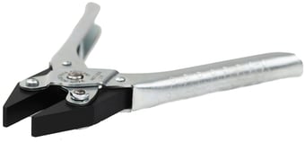 Picture of Maun Smooth Jaws Flat Nose Parallel Plier Return Spring 200 mm - [MU-4871-200]