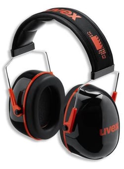 picture of Uvex - K3 Earmuffs - For Medium Noise Areas - SNR 33 dB - [TU-2600-003]