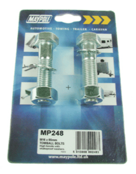 picture of Maypole MP248 High Tensile 8.8 Nuts & Bolts - M16 x 65mm - [MPO-248]