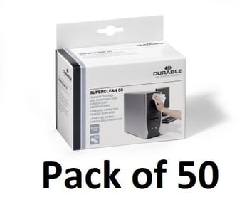 picture of Durable - SUPERCLEAN 50 - Pack of 50 - [DL-578802]