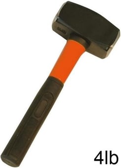 picture of Shocksafe 4lb Club Hammer - BS8020:2012 Insulated - [CA-40LUFGINS]