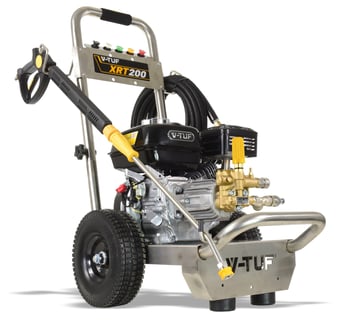 picture of V-TUF XRT200 Industrial 6.5HP Petrol Pressure Washer - 2755psi 190Bar 12L/min PUMP - [VT-XRT200]