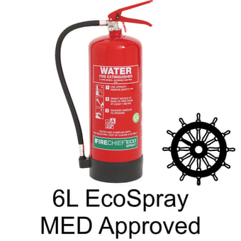 picture of Firechief Ecofriendly 6L EcoSpray Water Additive Fire Extinguisher - [HS-ESW6] - (LP)