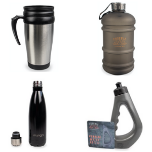 picture of Water Bottles and Mugs