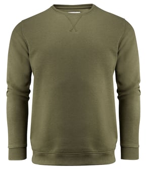 picture of James Harvest Alder Heights Sweatshirt - Moss Green - BT-HAR2132024-H704