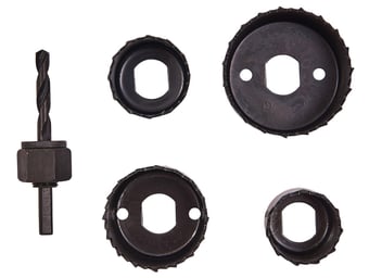 picture of Amtech 5 Piece Circular Hole Saw Set - [DK-M1590]