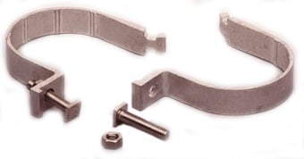 Picture of Post and Fixings - Standard Post Clips 50mm - 2" Clips Supplied In Pairs - [AS-CLIPS1]
