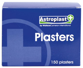 Picture of Astroplast Fabric Plasters Sterile 7.2cm x 2.5cm - Box of 150 - [WC-1209004]