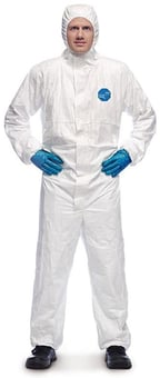 picture of Tyvek - CHF5 500 Xpert Classic Hooded Coverall - Type 5/6 - DU-382104