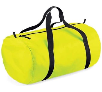 picture of Bag Base Packaway Barrel Bag - Yellow/Black - [BT-BG150-YEBL]