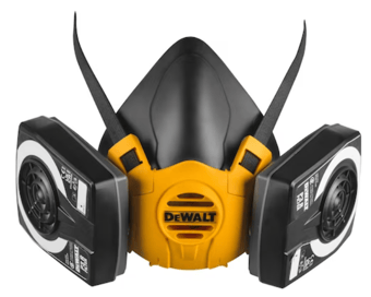Picture of Dewalt Half Face Mask Respirator with P3 Filters Large - [FDC-DXIR1HMLP3]